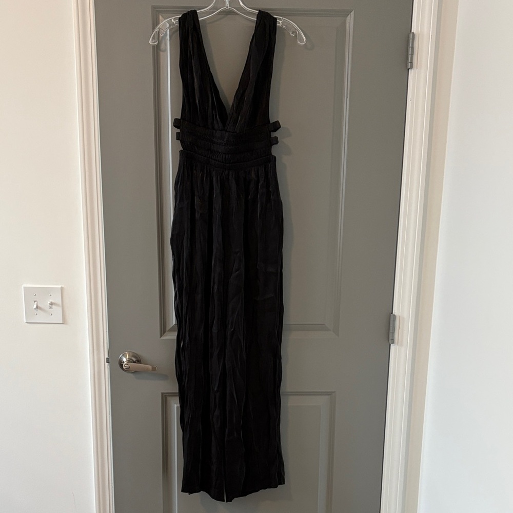 Elegant Black Evening jumpsuit